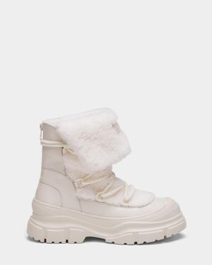 Rudsak Roki Winter Boots With Faux Shearling - White