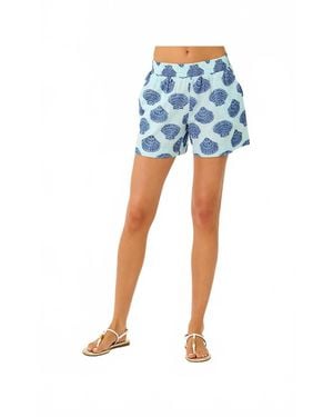 Lilly Pulitzer Kilah High Rise Stripe Short - Blue