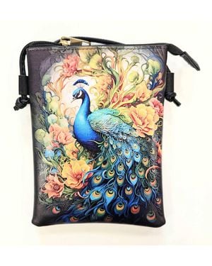 SAAKSHA & KINNI Majestic Crossbody Cell Phone Bag - Blue