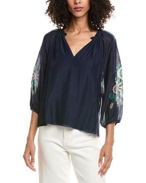 Caballero Collection Zara Top - Blue