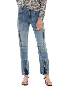 Blue Revival Piper Utility Denim Pants - Blue