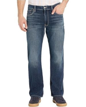 Lucky Brand 181 Jeans Balsam Denim Relaxed Fit Straight Leg Fts115 - Blue
