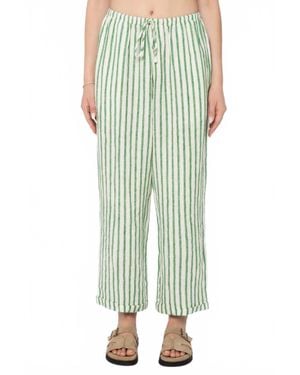 Velvet Heart Pierre Pants - Green
