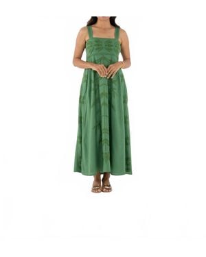 Emily Mccarthy Liza Dress - Green