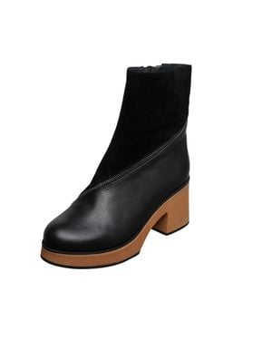 Antelope Illeana Leather Boots - Black