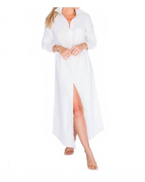 Hancock Fashion Alamo Maxi Dress - White