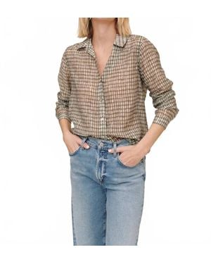 Bella Dahl Classic Button Down Shirt - Blue