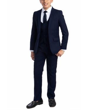 Perry Ellis St. Peter 5-Piece Suit Set - Blue