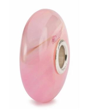 Trollbeads Agate Glass Bead Charms - Pink