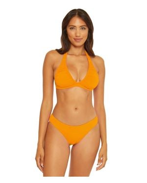 Becca By Re Virtue Santorini Shirred Amari Top Gbo3444 - Orange