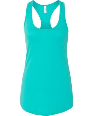 Next Level Ideal Racerback Tank - Blue
