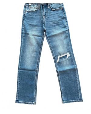 Ceros 90's Vintage Dad Jeans - Blue