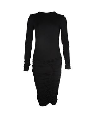 Ba&sh Ruched Bodycon Dress - Black