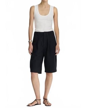Apiece Apart Bari Bermuda Short - Black