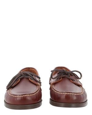 Paraboot Barth Premium Calf Moccasin - Purple