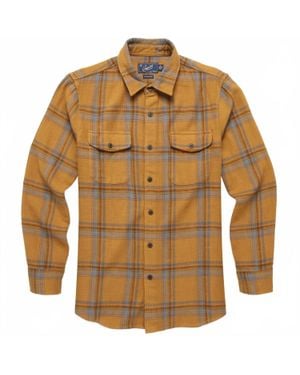 Grayers Vintage Slub Twill Shirt - Brown