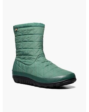 Greenline Gear Bogs Snowday Ii Mid 72697-333 Waterproof Winter Boots Khd295 ,9) - Green