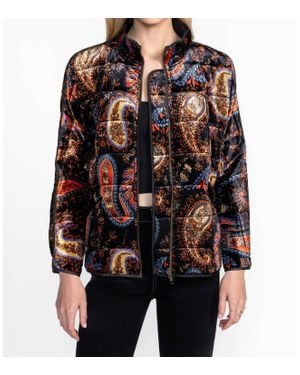 Johnny Was Sezana Dolman Quilted Jacket - Black