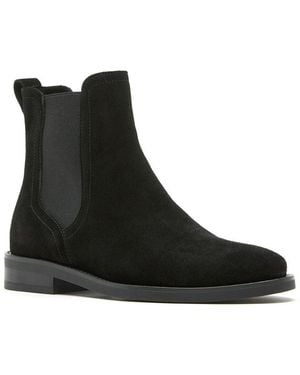 La Canadienne Westside City Dry Waterproof Suede Bootie - Black