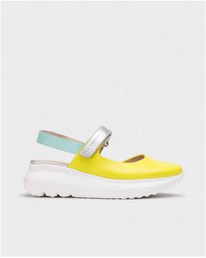 Wonders Zaire Slingback Sandal - Yellow