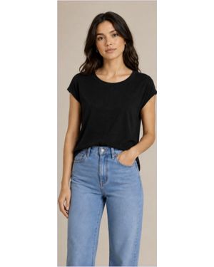 Stateside 2X2 Chevron Dolman Top - Black