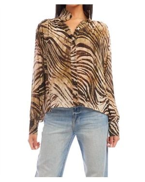 Fifteen Twenty Nyla Blouse - Blue
