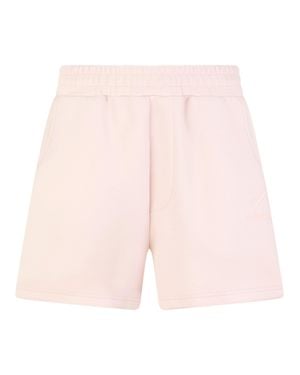 Philipp Plein Loose Fit Shorts Icon Scratch - Pink