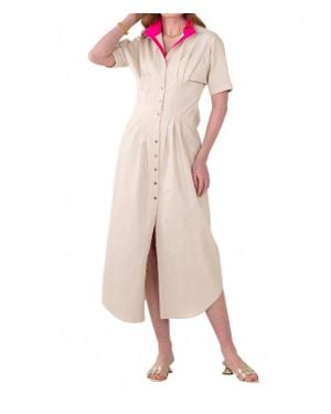 Emily Mccarthy Georgia Dress - Pink