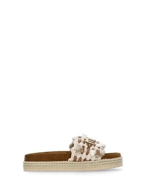 Mou Monoband Woven Band Sandals - Multicolor