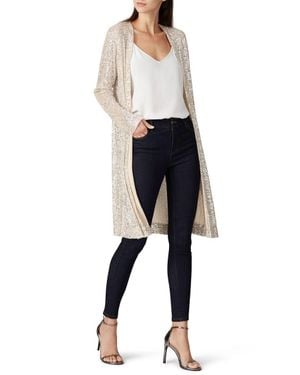 Fifteen Twenty Sequined Duster - Blue