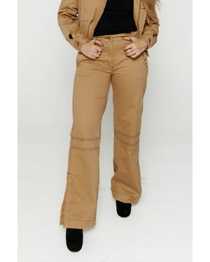 Skfk Iraeta Flared Pants - Natural