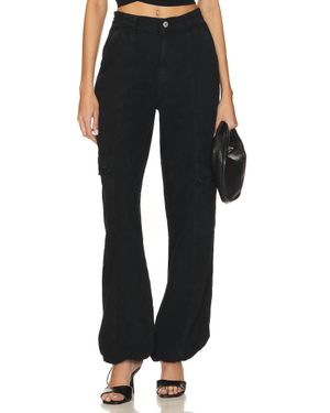 Jonathan Simkhai Calista Denim Cargo Pant - Black