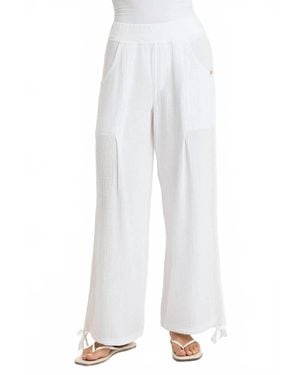 XCVI Lenka Wide Leg Pants - White