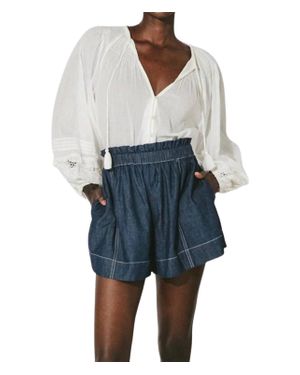Cleobella Etheline Blouse - Blue