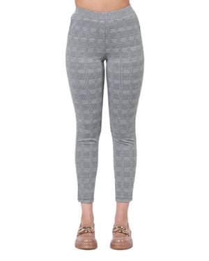 Dex Pull On Knit Trouser - Gray