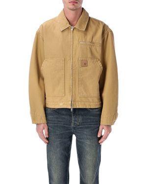 Represent Canvas Cotton Worker Jacket - Blue