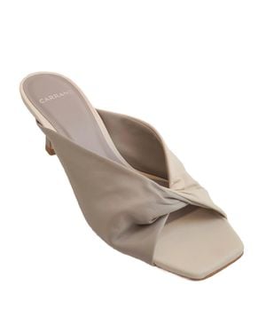 Carrano Sage Cashmere Lait Sandals - Gray