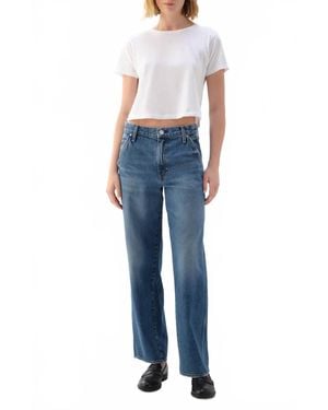 AMO Jocelyn Shaped Trouser - Blue