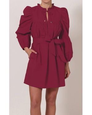 Cleobella Ivana Mini Dress - Red
