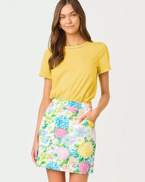 Lilly Pulitzer Colman Mini Skirt - Yellow