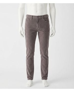 Faherty Stretch Cord 5-Pocket Pants - Gray