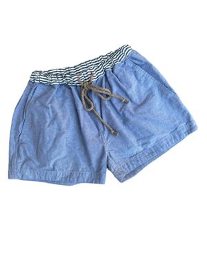 THE SALTING Drawstring Short Short - Blue
