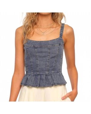 Heartloom Cecily Top - Blue