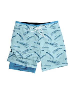 Southern Casanova Topo Trolling Lures Swim Trunks - Blue
