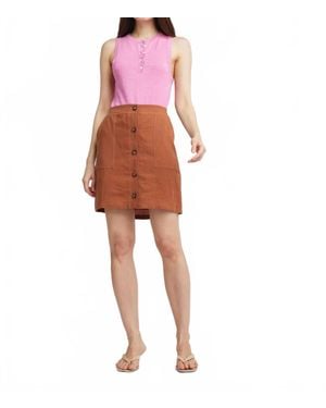 Self Contrast Claire Henley Tank - Red