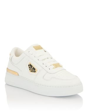 Philipp Plein Low-Top Sneakers Carson - White