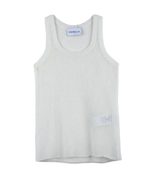 Marella Viscose Polyamide Top - White