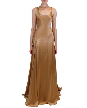 Azeeza Deepika Gown - Brown