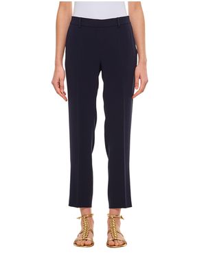 Alberto Biani Cigarette Pants - Blue