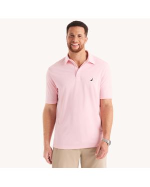 Nautica Big & Tall Classic Fit Polo - Pink
